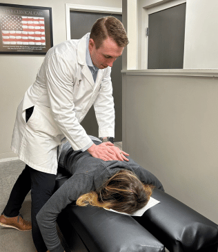 Dr Alex Treating Back Pain